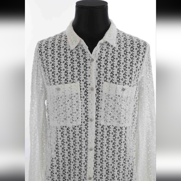 The kooples lace eyelet shirt - Picture 5 of 9